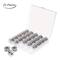 NEX&#x2122; Ready-To-Roll Stainless Steel Sewing Thread Bobbins Set